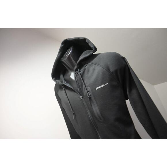 Eddie Bauer Fleece Hoodie Sweater FreeDry Full Zip Mens Size Large - Picture 2 of 10